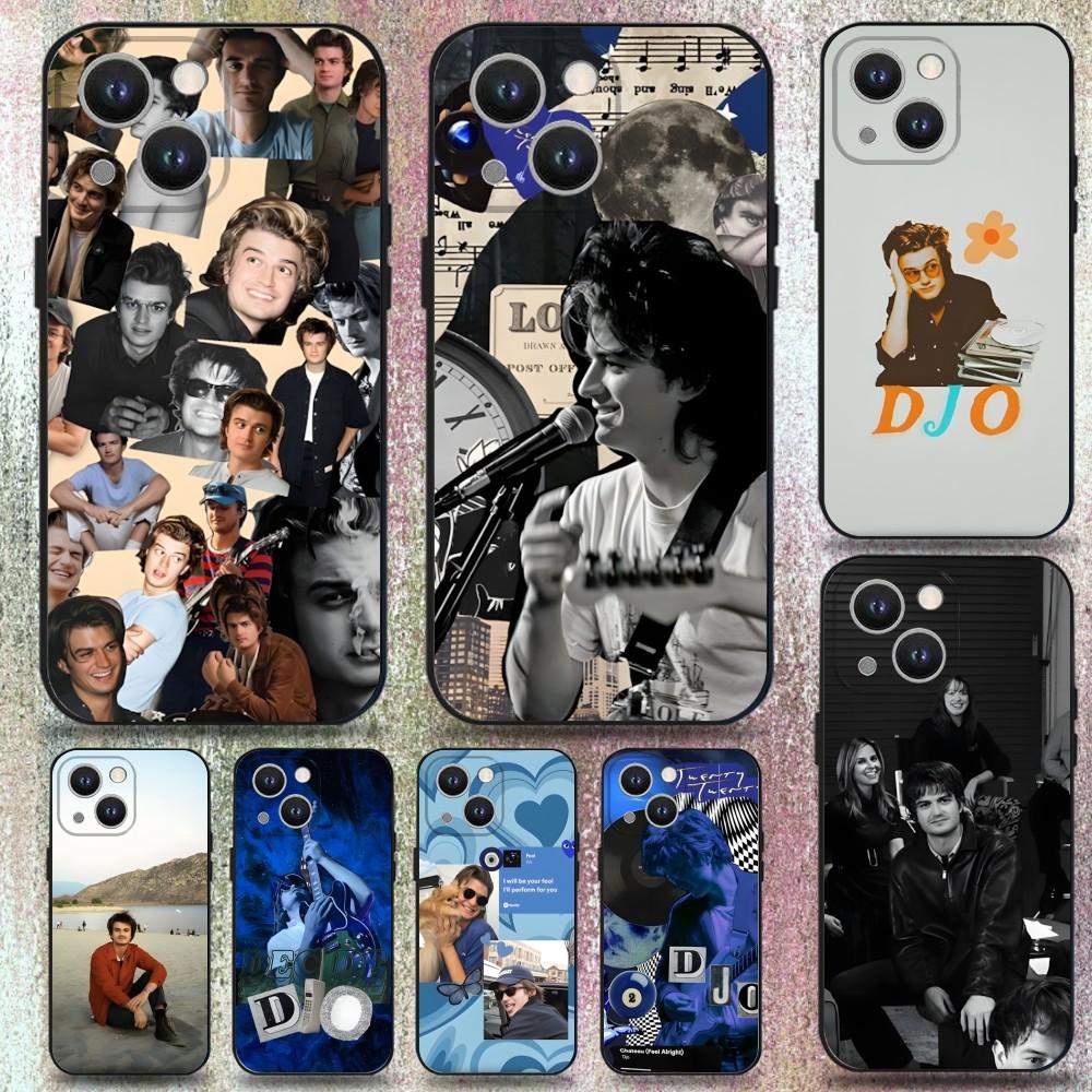 D-Djo Singer Joe K-Keery Phone Case For iPhone 16,15,14,13,12,11 Plus,Pro Max,XS,X,XR,SE,Mini,8,7,Soft Silicone Black Cover