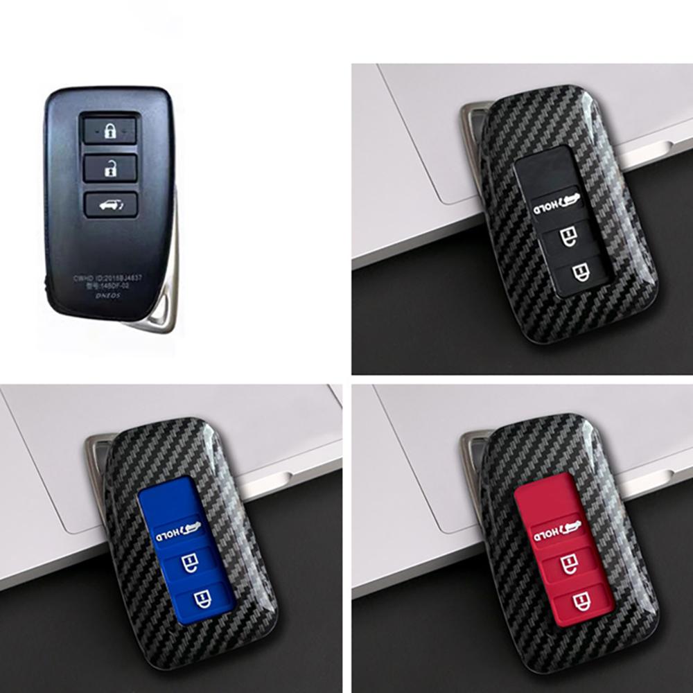 3 Button 4 Button Carbon Abs Car Key Case Cover For Lexus Es Ls Ux Ux 300E Nx Lc Nx Gs Rx Is Es Gx Lx Rc 200 250 350 Ls 450H 300