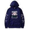 NAZUNA Cartoon-Print Plus Size Hoodie, Harajuku Streetwear Sportswear
