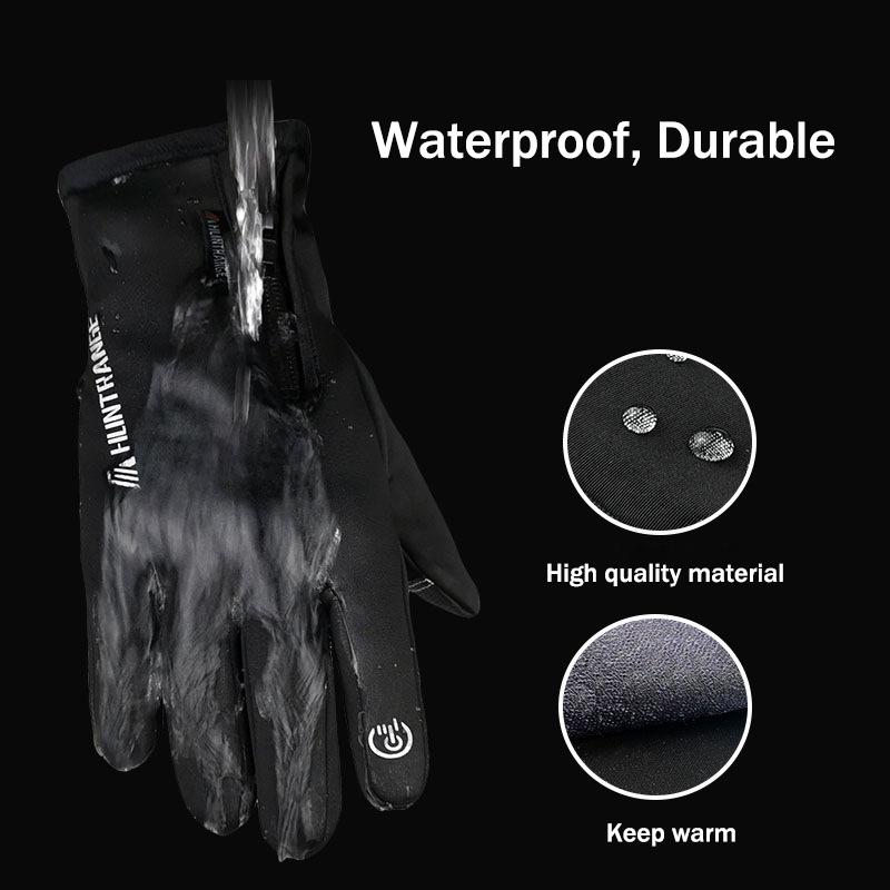 Gants de moto et de vélo à écran tactile pour hommes et femmes, équipement de sport résistant à l'usure