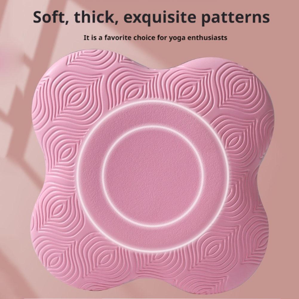 Přenosný klekací polštářek na jógu Zesílená plochá opěrná podložka Chránič kolen Přenosný chránič loktů Podložka na jógu Sportovní podložka na fitness