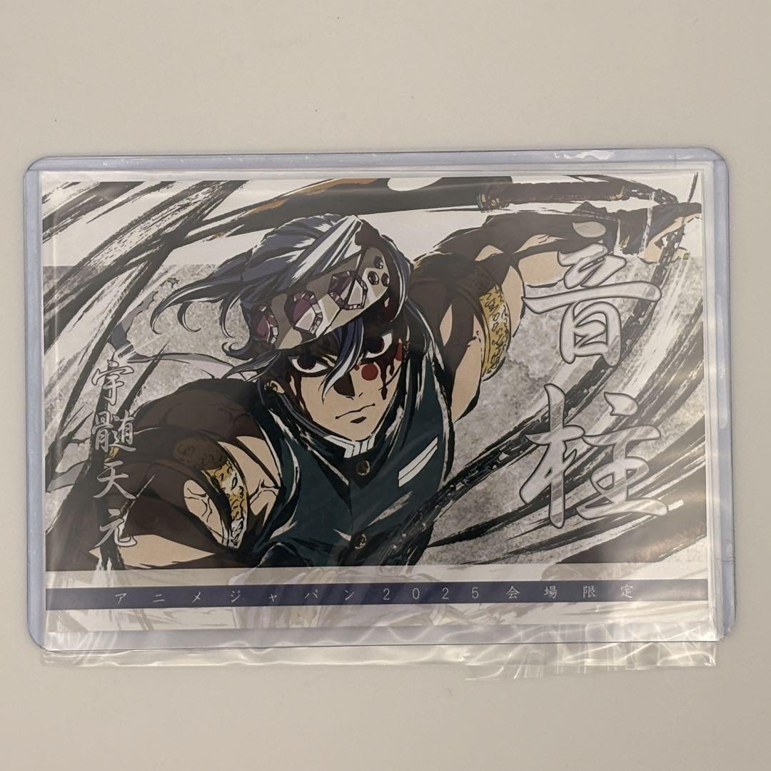 

[USED] Demon Slayer: Kimetsu no Yaiba Uzui Tengen WEBSHOP lottery bonus postcard