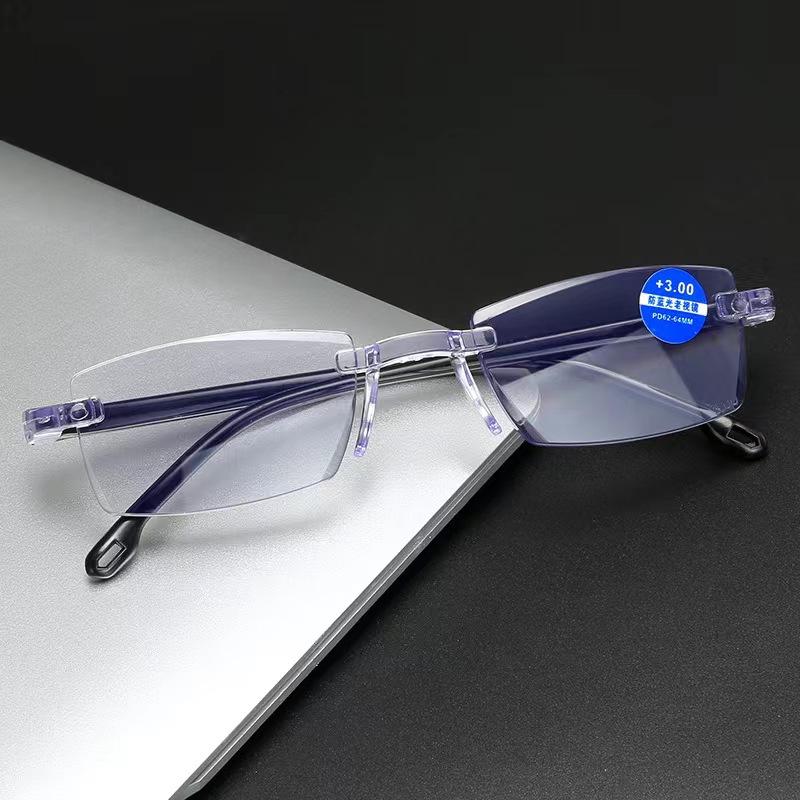 New Unisex Reading Glasses Anti Blue Light HD Presbyopic Eyewear 0 To +4 0 Diopters For Men Women