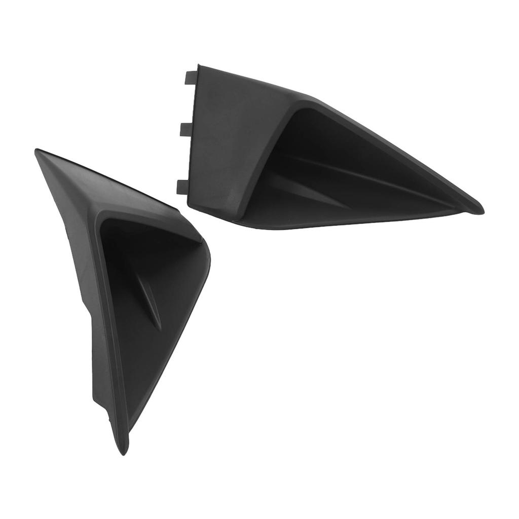 Pair of Front Bumper Air Vent Cover Left Right ABS Replacement for Ford Mustang 2018?2020