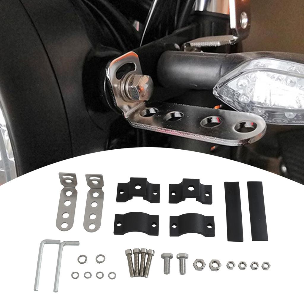 Black Bumper Tube Clamp Maximum Diameter 22-32mm Suitable For Trucks Aluminum Alloy Material For Agricultural Vehicles