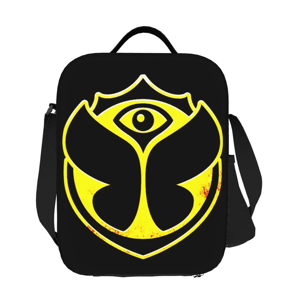 Lunch Box  Belgian Electronic Dance Music Festival Cooler Thermal Food Insulated Lunch Bag School Student