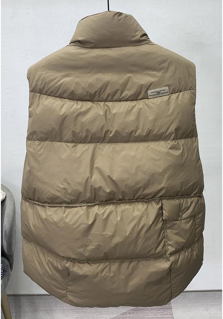 Women's Short Korean Style Lightweight Duck Down Vest - 2026 Autumn/Winter Collection