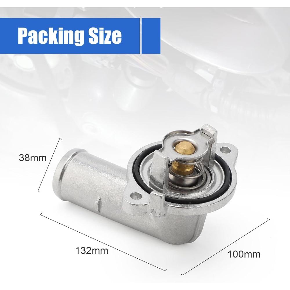 Coolant Thermostat Housing For Dodge Durango 2011-2015 3.6L V6 Fit for Jeep Wrangler 2012-2017 3.6L V6 Aluminum Alloy NEW