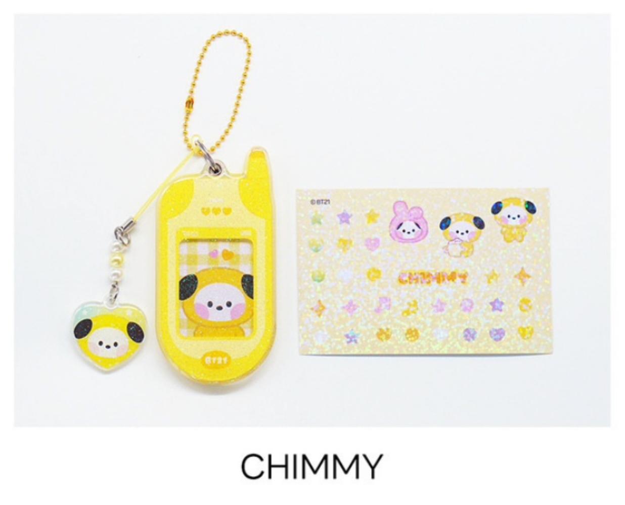 Брелок для телефона в стиле ретро BT21 Minini — фото 12
