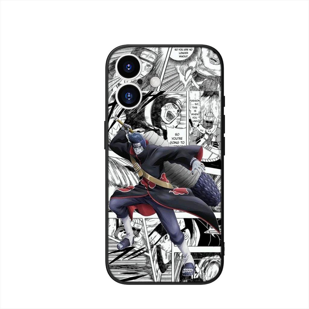 KISAME Itachi Narutos Akatsuki Pain Cover Phone Case for Apple iPhone 16 15 14 Plus 13 12 Mini 17 Pro Max + 16E Air 16+ ProMax