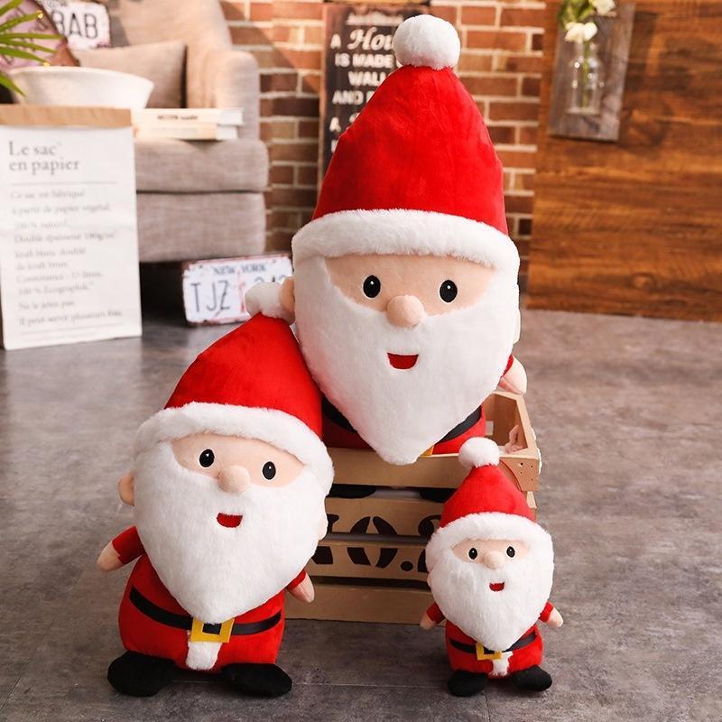 1Pcs Christmas Santa Claus Cartoon Doll Kids Toy Christmas Gifts Lovely Santa Claus Small Gift Suitable Festival Children Gift