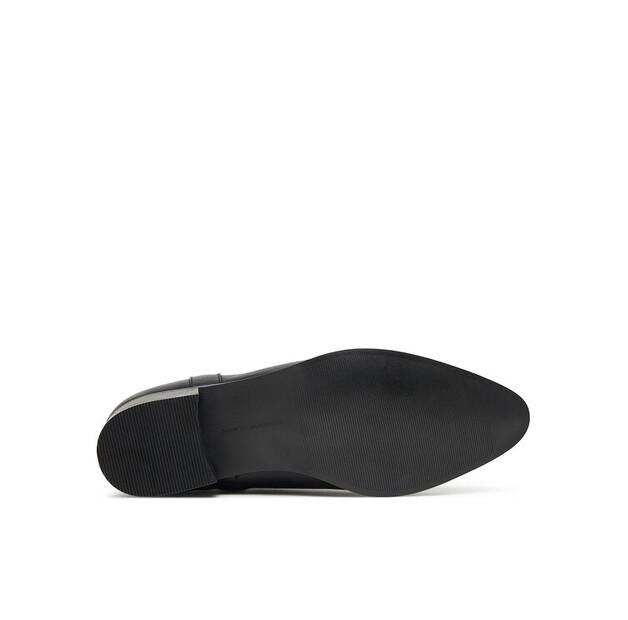 Ботильоны Tommy Hilfiger Th Leather Pointy Zip Bootie FW0FW08980 Black