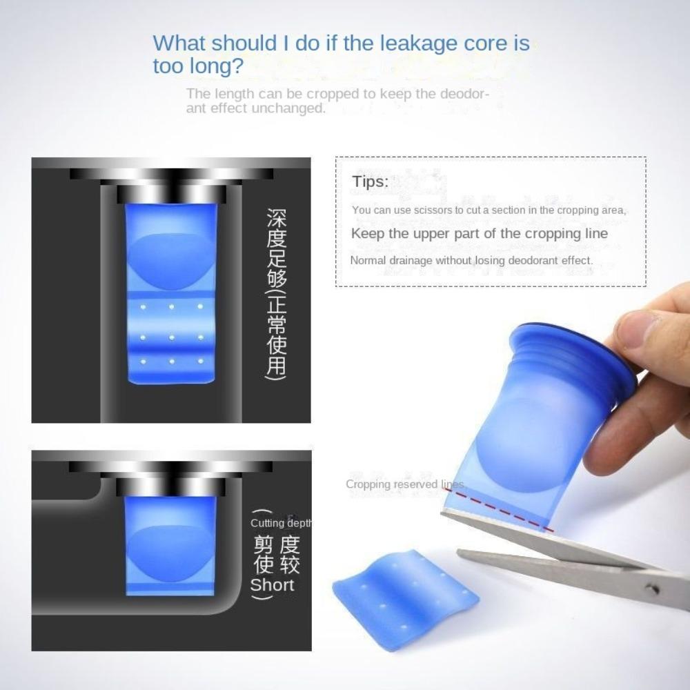 Insect Prevention Sewer Anti Odor One Way Valve Drain Cover Shower Drainer Stopper Floor Drain