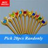 MOC Bricks 4cm Figure Sceptre Gem Rock Wand Stick Building Blocks 93252 30153 Assembled Particles Children's Toys