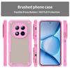 For Xiaomi Poco M8 Pro 5G/Redmi Note 15 Pro+ 5G (Global) Case PC + TPU Semi-Transparent Frosted Finish Protective Phone Cover