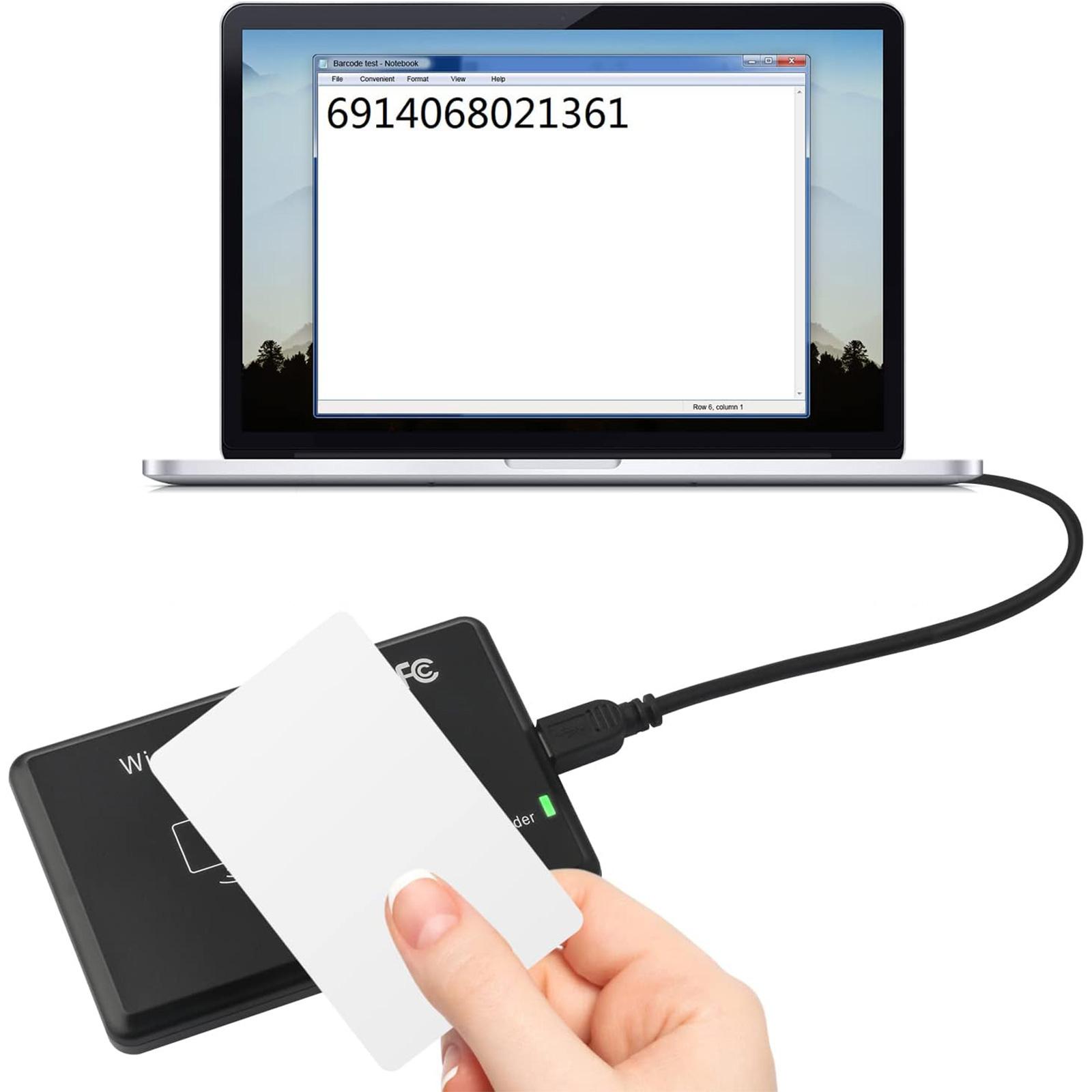 

125kHz 13.56MHz Dual Frequency ID IC Reader USB Driverless Property Authorization Card Reader for Door Access Control System China Mainland
