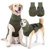 Dog Anti Anxiety Vest with Reflective Breathable Dog Jacket Keep Pet Calm Soft Pet Calming Vest for Dogs Cat Body & Ear Protect