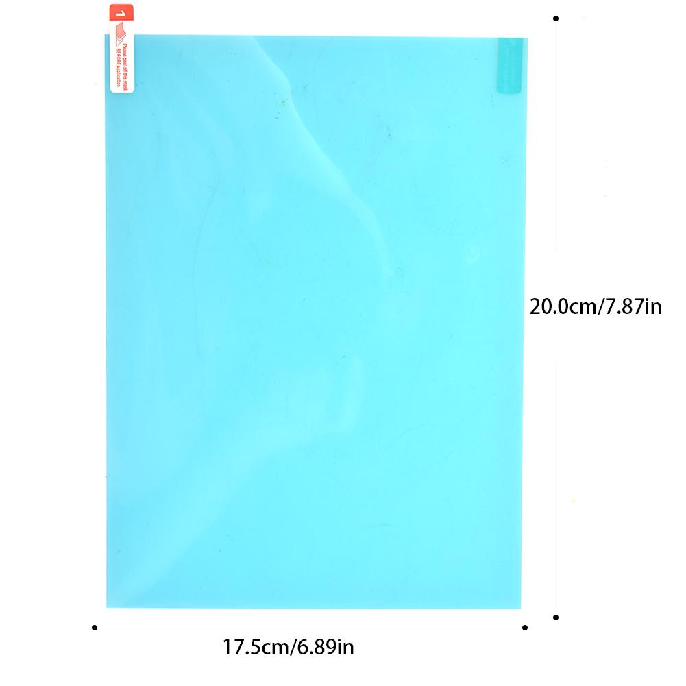 2 Stück Auto Rückspiegel Wasserdichte Folie Antibeschlag Regendicht Aufkleber Seitenscheibe Glasfolie Auto Wasserdicht Regenentferner Aufkleber