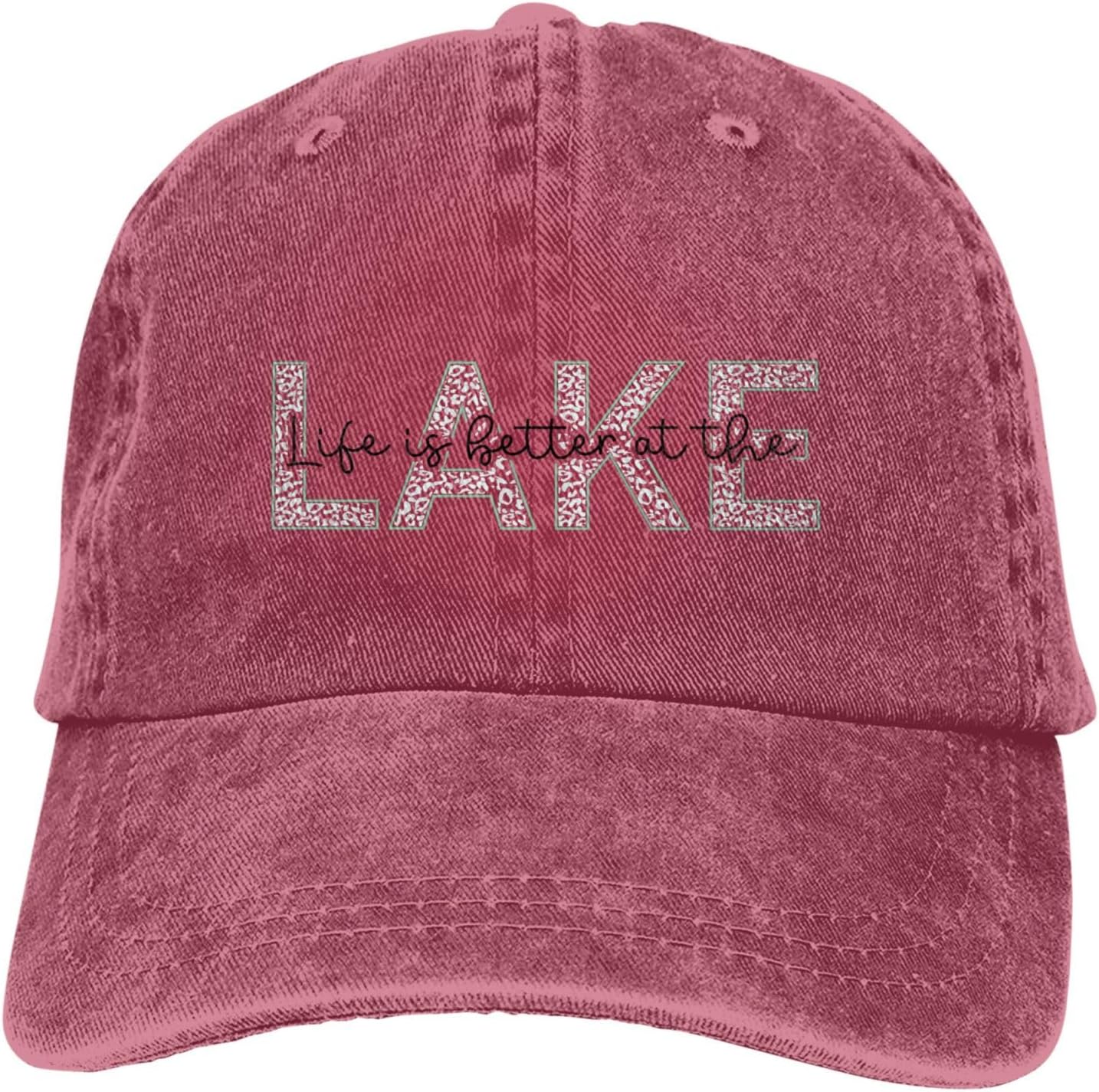 Boat Waves Sun Rays Lake Days Baseball Cap Adjustable Low Profile Cotton Casual Hat Unisex One Size