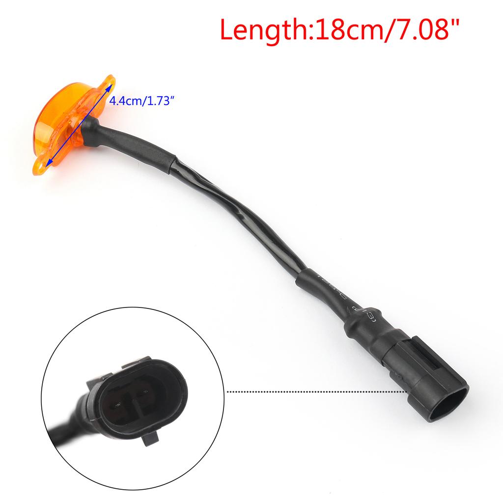 3PCS LED Light For Ford F-150 Raptor Style F150 Grille Grill 2015-2019 LED Amber Grille Lamp Car Parts