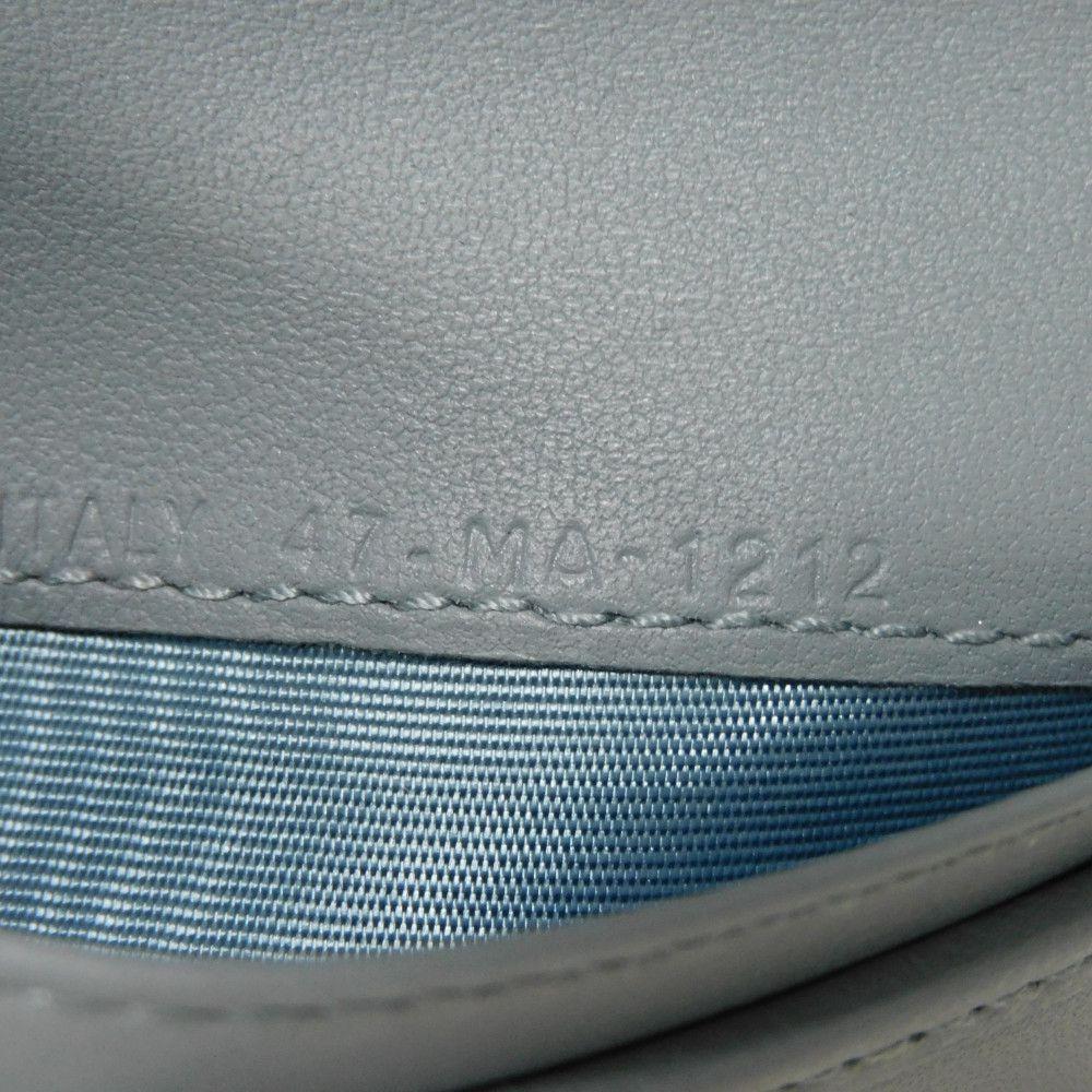 Used Caro Scarlet Wallet (S5032UWHC_M81B) 7941 Current CD Logo Stitched Bifold Cannage Cloud Blue (10656) from Japan