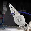 1 Piece Multifunctional Cable Cutter Curved Mouth Wire Stripper Crimping Pliers Electrician Wire Stripper Winding Hand Tools
