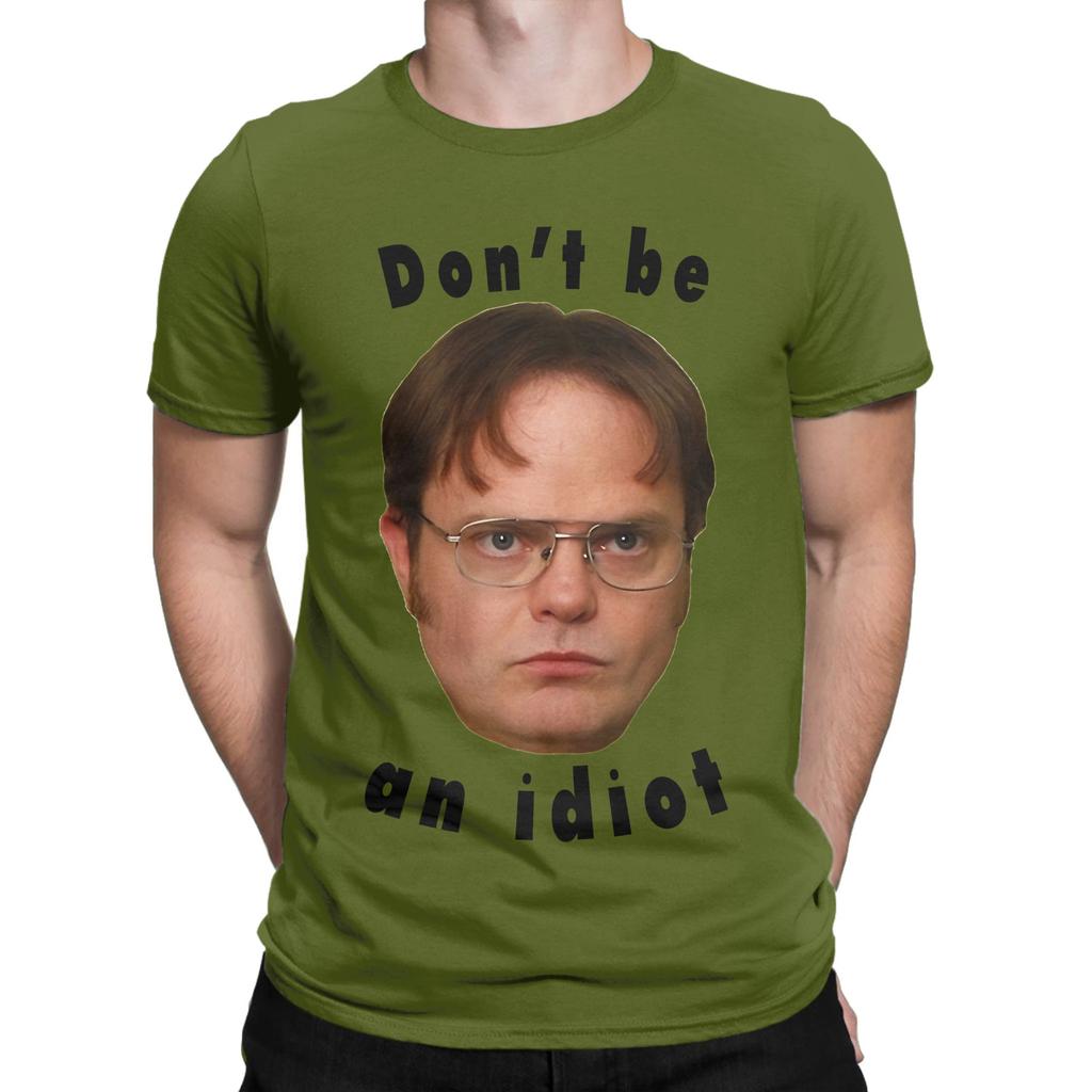 The Office Dwight Falsches T-Shirt Für Unisex Unisex Bedruckte T-Shirts Baumwollkleidung