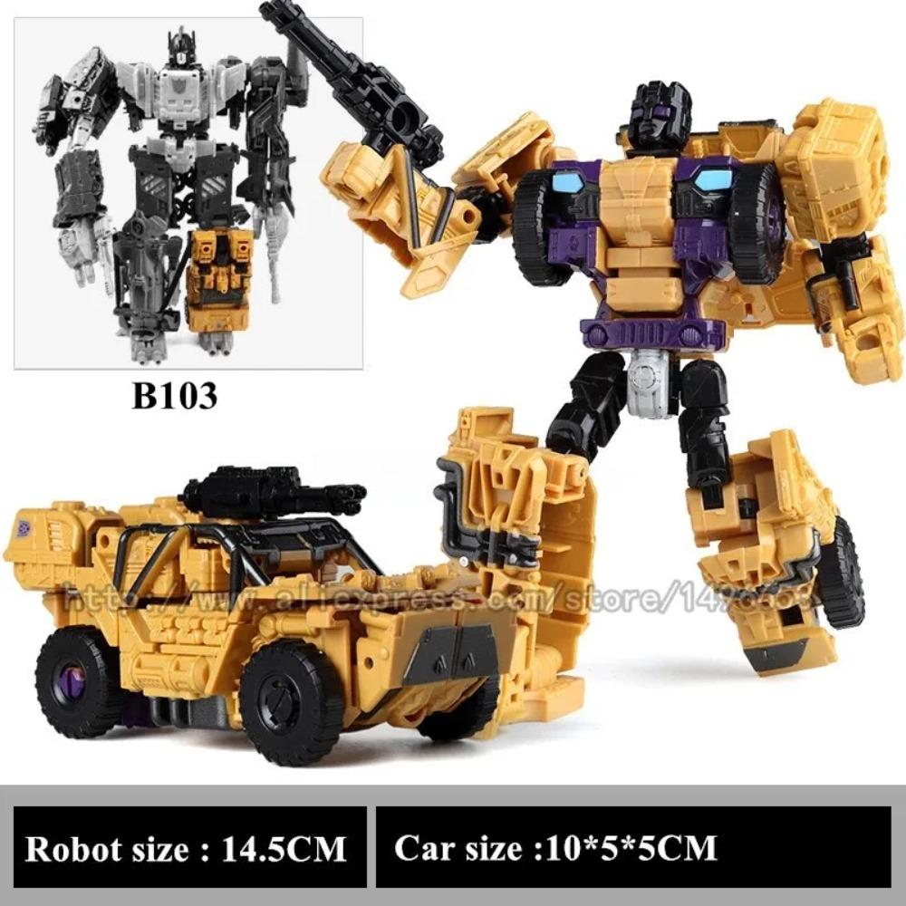 NEW Arrive G1 KO Transformation Toys 5 IN 1 Action Figure Classic Dinosaur Robot Model Kids Children Gift