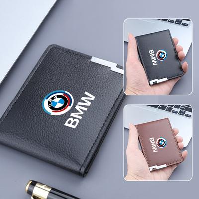 BAGH3 2026 Car Sticker Wallet Coin Purse Card Ticket Money Bag For E46 E90 E60 F10 E39 F30 E36 F20 E87 E90 E70 E91 E30 G30 E53 F31