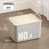 Cream-Style Storage Box for Daily Sundries, Home Socks, Dorm Room Desk Organization