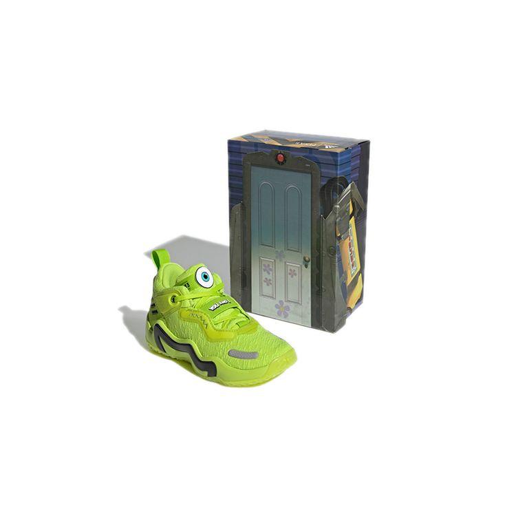 Adidas Monsters Inc. x D.O.N. Issue #3 Little Kid Mike Wazowski Kids Sneakers Green Semi-Solar-Slime Core-Black S42792