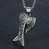 New Arrival Couple Jewelry Fashionable Distressed Angel Necklace