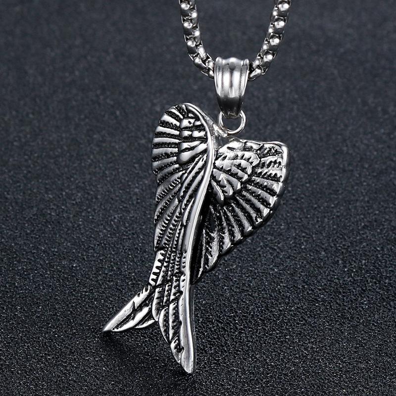 New Arrival Couple Jewelry Fashionable Distressed Angel Necklace