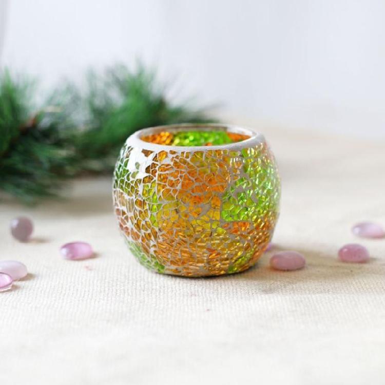 Heat Resistant Glass Wedding Candle Holders With Art Candlestick For Tabletop Decoration