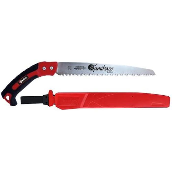 Scie égoïne - KAMIKAZE - M120724 - Denture japonaise - Lame droite 270 mm - Acier