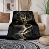 1PC Exquisite Chinese Dragon Printed Blanket Bedroom Living Room Sofa Nap Office Shawl Blanket Top Ten Holidays Luxury Gifts