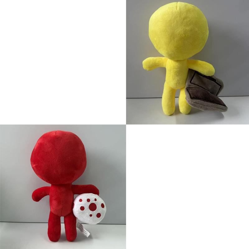 Cute Alan Becker Stick Youtoz Plush Toy Soft Stuffed Stickman Doll Cartoon Animation Character Collectible Gift Birthday Present