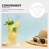 20Pcs Acrylic Coffee Stir Sticks Heart Shaped Reusable Cocktail Swizzle Stirrers Party Beverage Mixing Tools Christmas Halloween