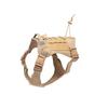 Adjustable Dog Harness Vest With Handle Walking Training Outdoor Use Nylon Tactical Style Medium To Large Dogs