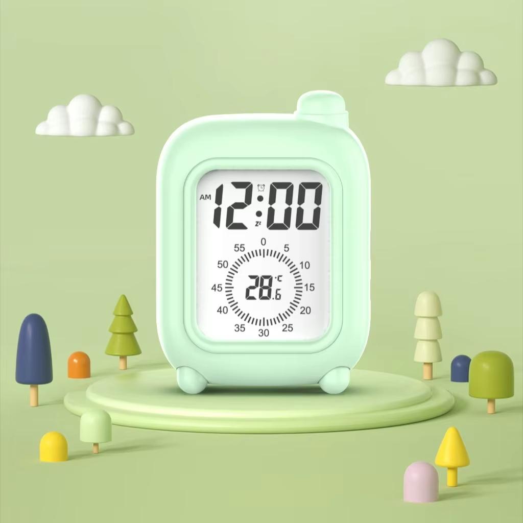 Multi-function Modern Square Plastic Electronic Table Clock Visual Timer Management Countdown Desk Digital Alarm Clock Students