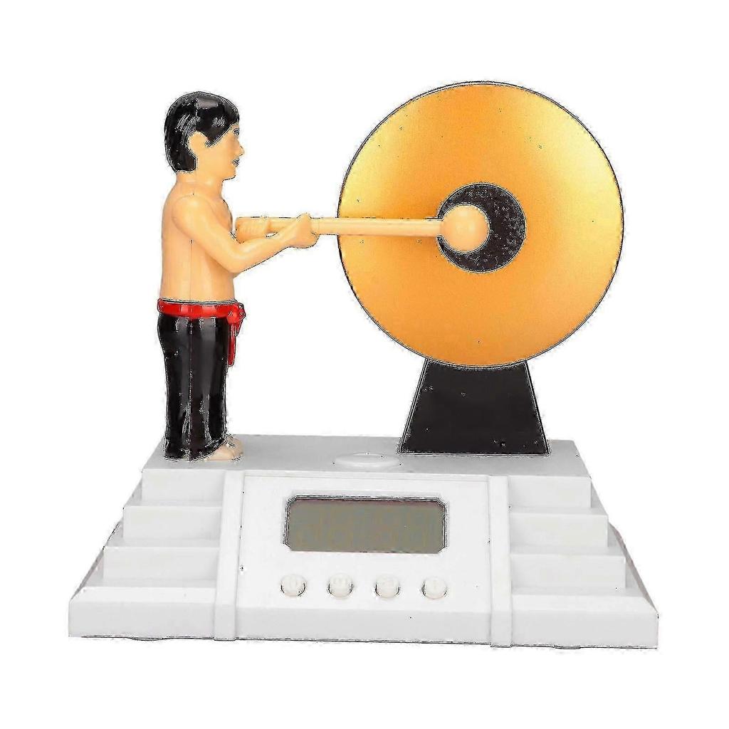 Digital Alarm Clock - Perfect for Heavy Sleepers, with Gong Stick and Screen Backlight-Good