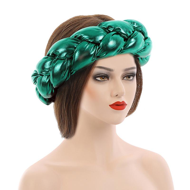 Fashion Braids Headbands for Women Candy Color Elastic Hair Bands Ladies Turban Female Headwear Accessories Bandage Bandana