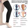 Sweat Wicking Long Compression Leg Sleeve Breathable Compression Leg Warmers  Women