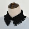 Detachable False Collar White Black Lapel Half Shirt Clothes Accessory Shawl Wrap  Women Girls