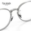 Nerd Ultralight Pure Titanium Eyeglass Frames for Women - 8g, Style 9209, Flattering, Nearsighted.