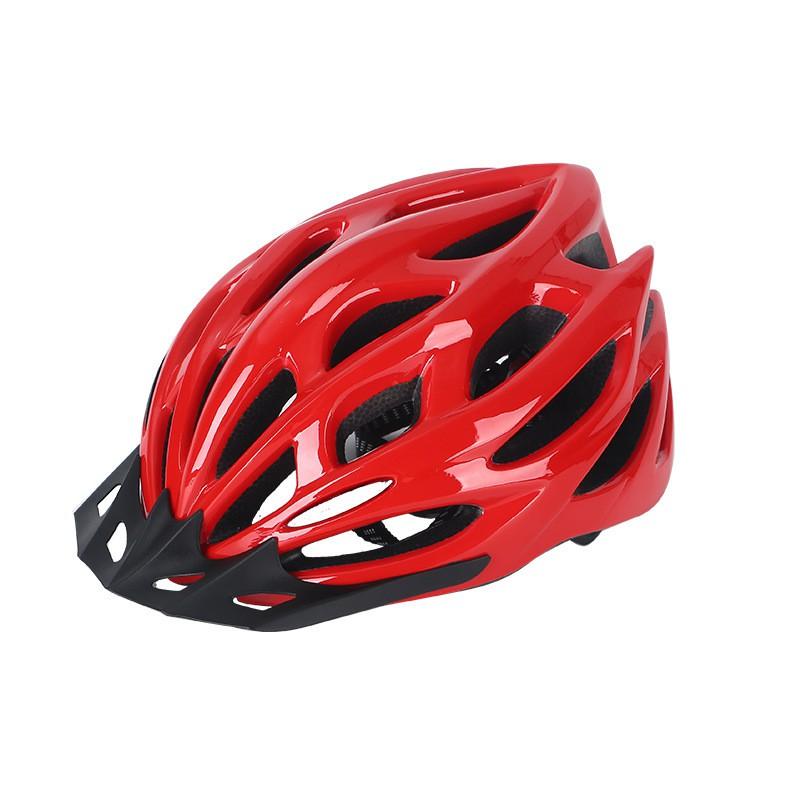 Adult Cycling Helmet One-Piece Molded Aerodynamic Mountain Bike Road Trail Riding