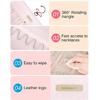 Portable Jewelry Rack with Metal Hook Jewelry Storage Roll for Storing Earrings