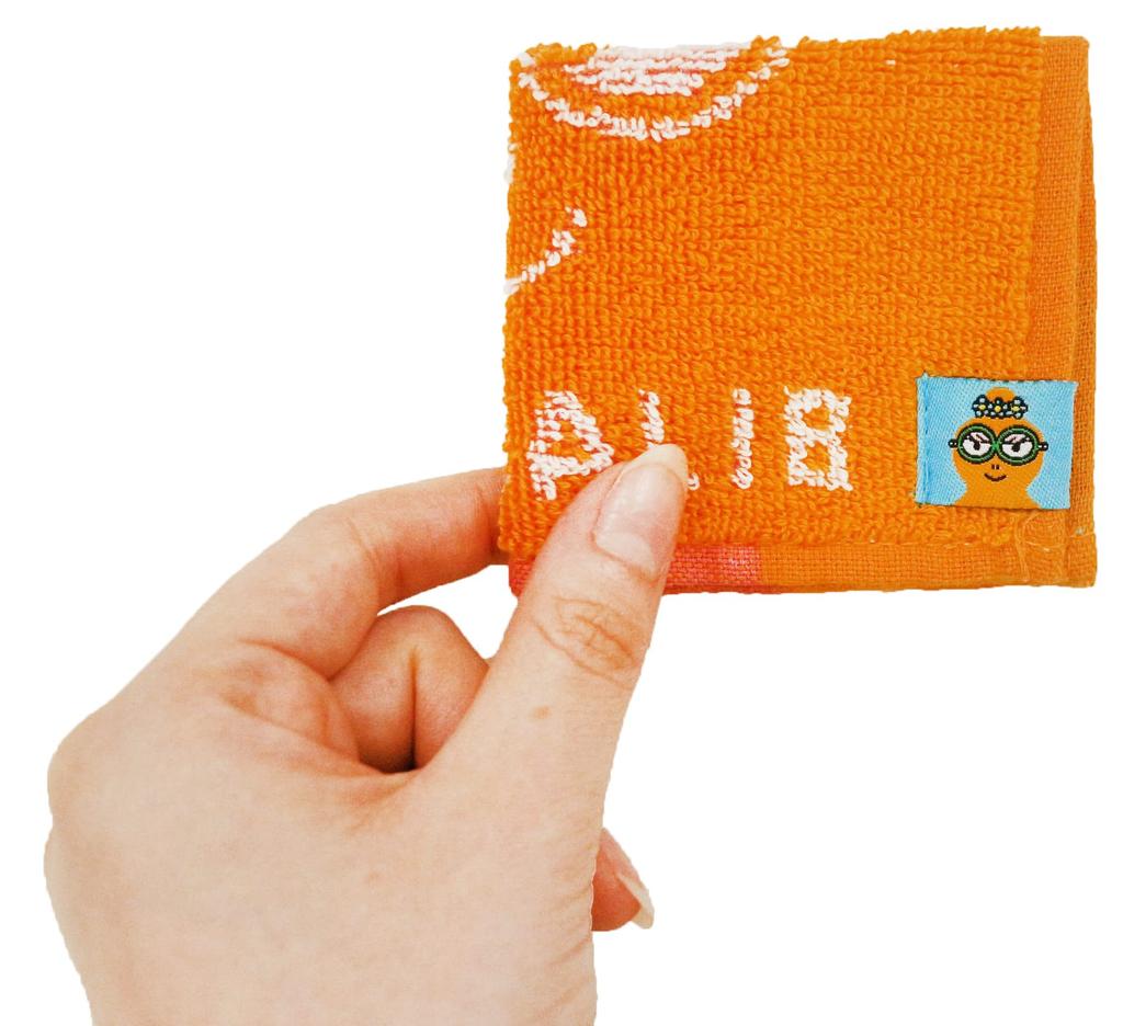 Marushin Barbapapa Ribbed Face Mini Towel 5525002100