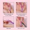 20pcs Nail Polish Protective Clips That Are Spill-Proof, Including Clamps, Acrylic Gel Extension Stickers, Mold Clips, and Tools for French Nails.