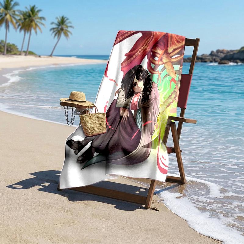 Pieck Fashion Beach Towel: Ideal for Summer Adventures Soft, absorbent and quick drying suitable for swimming and bathing